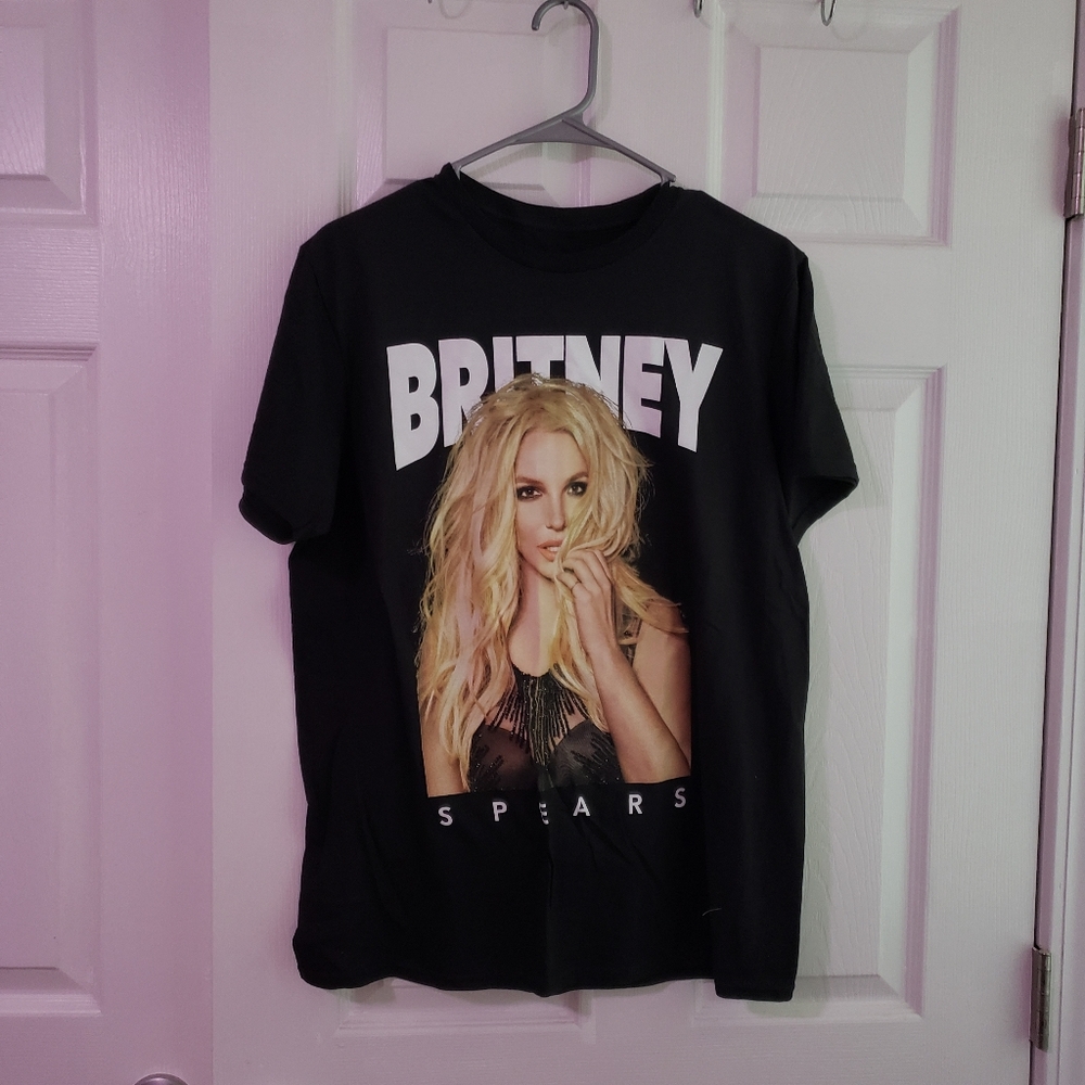 Britney Spears Black Shirt